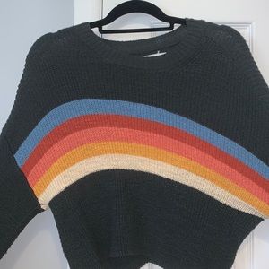 American Eagle Striped Sweater